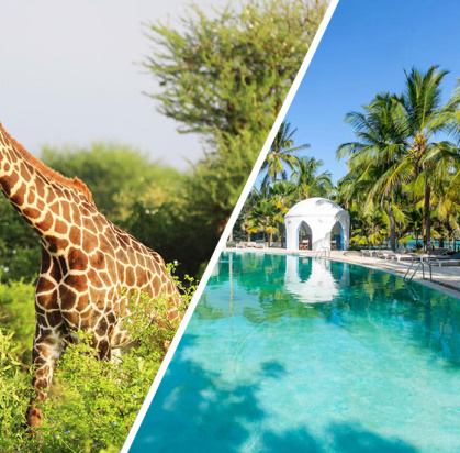 Combiné Circuit Amboseli, Tsavo Ouest & Est en 5 nuits + Ôclub Experience Sun Palm Beach Hotel & Resort 4*, Combiné Kenya par Ôvoyages Combiné Circuit Amboseli, Tsavo Ouest & Est en 5 nuits + Ôclub Experience Sun Palm Beach Hotel & Resort 4*, Combiné Kenya par Ôvoyages