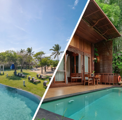 Combiné Ubud & Nusa Dua : Candy Villas by Pramana 4* & Ôclub Select Merusaka Nusa Dua 5*, Séjour Indonésie par Ôvoyages Combiné Ubud & Nusa Dua : Candy Villas by Pramana 4* & Ôclub Select Merusaka Nusa Dua 5*, Séjour Indonésie par Ôvoyages