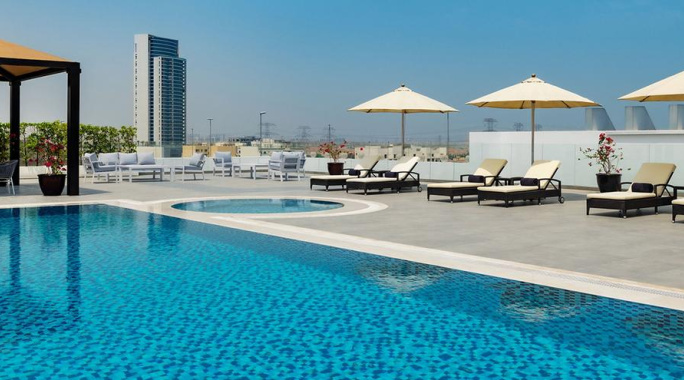 Hôtel Four Points by Sheraton Production City 4*, Séjour Emirats Arabes Unis, Dubaï par Ôvoyages Hôtel Four Points by Sheraton Production City 4*, Séjour Emirats Arabes Unis, Dubaï par Ôvoyages