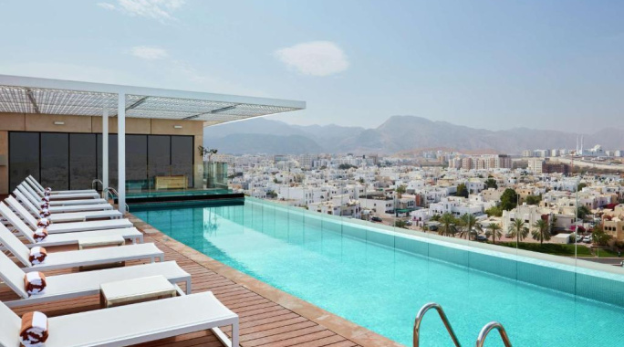 Hôtel Hilton Garden Inn Muscat Al Khuwair 4*, Séjour Oman par Ôvoyages Hôtel Hilton Garden Inn Muscat Al Khuwair 4*, Séjour Oman par Ôvoyages