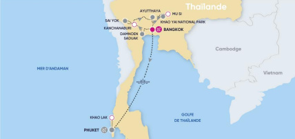 Combiné Trésors authentiques du Siam 4* & Séjour au Ôclub Experience Khaolak Emerald 4*, Circuit Thaïlande, Bangkok par Ôvoyages Combiné Trésors authentiques du Siam 4* & Séjour au Ôclub Experience Khaolak Emerald 4*, Circuit Thaïlande, Bangkok par Ôvoyages